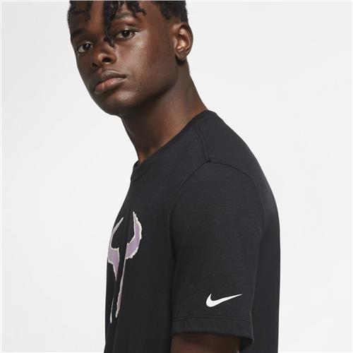 Nike Rafa Dri-Fit Cotton Tee (Black/Purple)