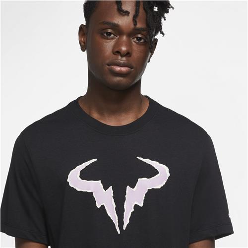 Nike Rafa Dri-Fit Cotton Tee (Black/Purple)