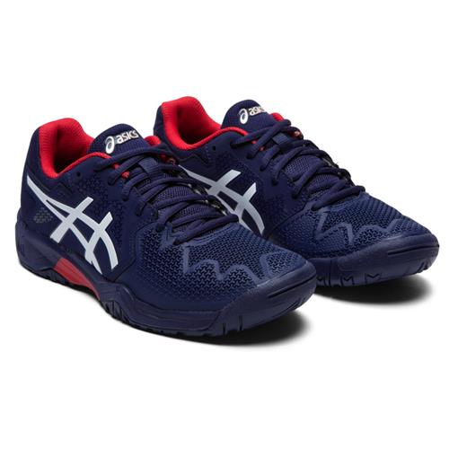 Asics Gel-Resolution 8 GS Kids Shoe (Peacoat/Red)