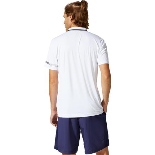 Asics Mens Court Polo Shirt (Brilliant White)