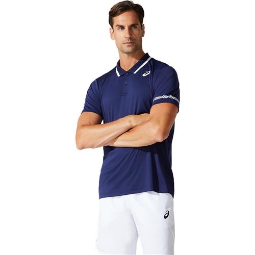 Asics Mens Court Polo Shirt (Peacoat)