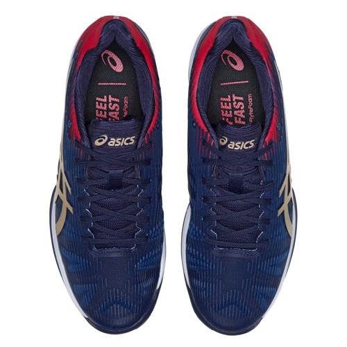 Asics Solution Speed FF Mens Shoe (Peacoat/Champagne)