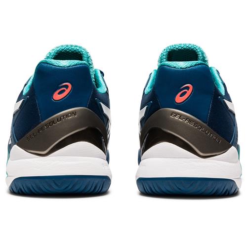 Asics Gel-Resolution 8 Mens Shoe (Blue/White)