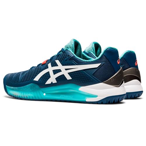 Asics Gel-Resolution 8 Mens Shoe (Blue/White)