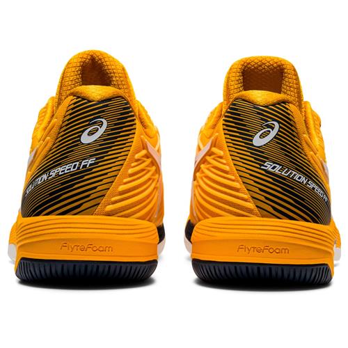 Asics Solution Speed FF 2 Mens Shoe (Amber/White)