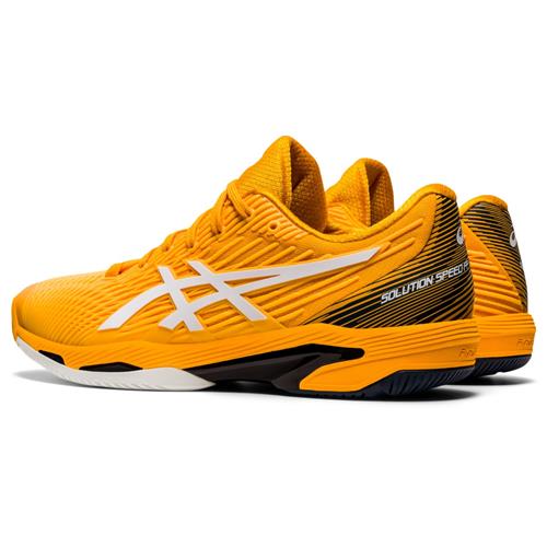 Asics Solution Speed FF 2 Mens Shoe (Amber/White)