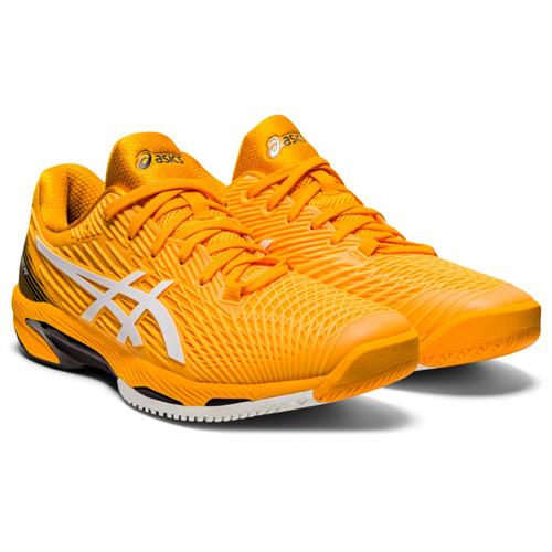 Asics Solution Speed FF 2 Mens Shoe (Amber/White)