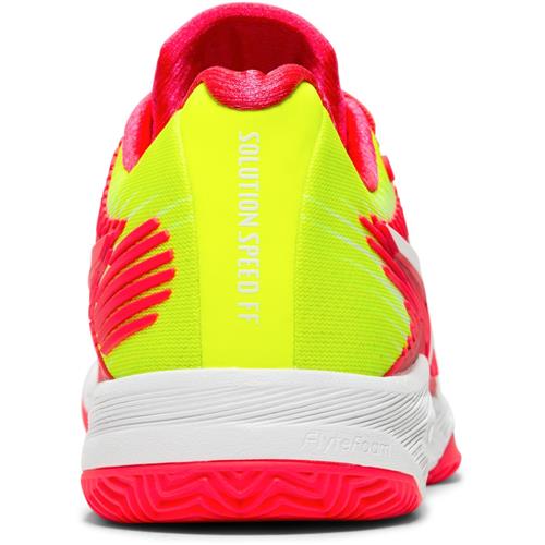 Asics Solution Speed FF Clay Womens Shoe ( Lazer Pink/White)