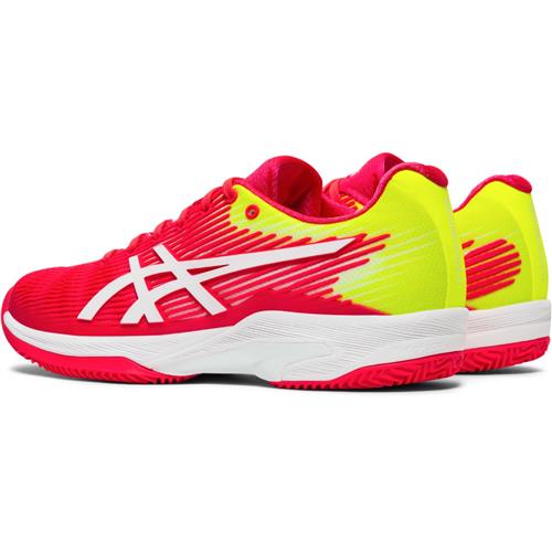 Asics Solution Speed FF Clay Womens Shoe ( Lazer Pink/White)