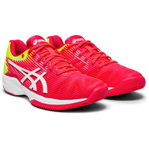 Asics Solution Speed FF Clay Womens Shoe ( Lazer Pink/White)