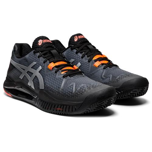 Asics Gel-Resolution 8 Clay L.E. Womens Shoe (Black/Red)