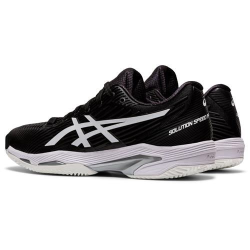 Asics Solution Speed FF 2 Clay Womens Shoe (Black/White)