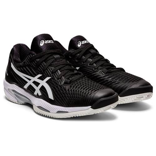 Asics Solution Speed FF 2 Clay Womens Shoe (Black/White)