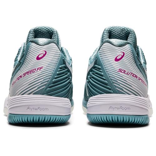 Asics Solution Speed FF 2 Womens Shoe (Smoke Blue/White)