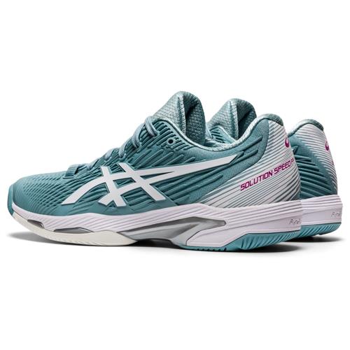 Asics Solution Speed FF 2 Womens Shoe (Smoke Blue/White)