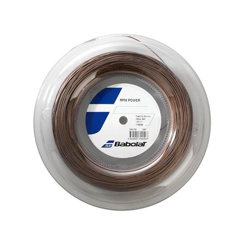 Babolat RPM Power 125/17 String 200m Reel (Electric Brown)