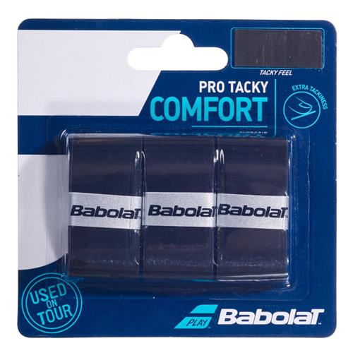 Babolat Pro Tacky Comfort Overgrip (Black)