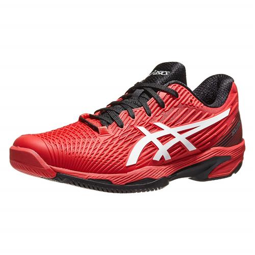Asics Solution Speed FF2 Mens Shoe (Electric Red/White)