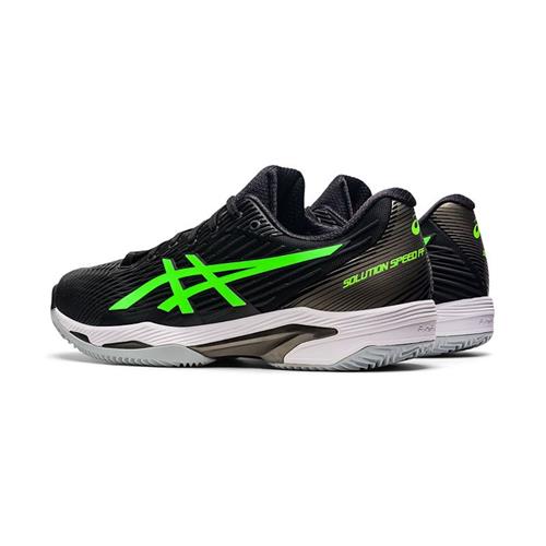 Asics Solution Speed FF2 Clay Mens Shoe (Black/Green Gecko)