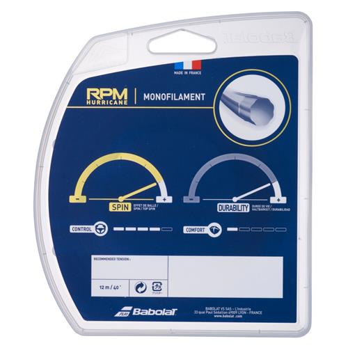 Babolat RPM Hurricane 125/17 12m Set (Yellow)