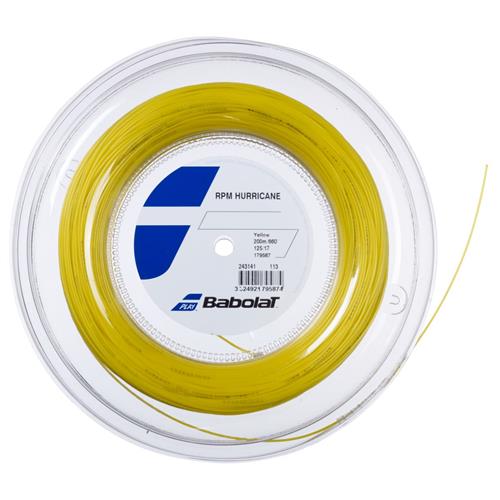 Babolat RPM Hurricane 125/17 200m Reel (Yellow)