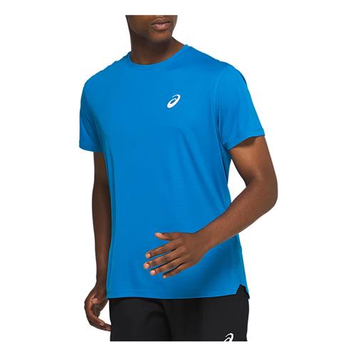 Asics Mens Silver Short Sleeve Top (Asics Blue)