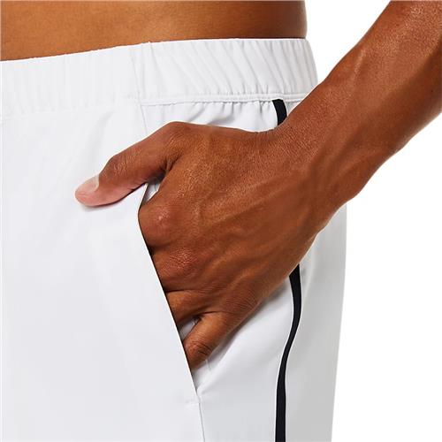 Asics Mens Match 7in Short (Brilliant White)