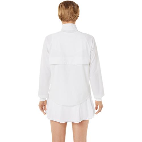 Asics Womens Match Jacket (Brilliant White)
