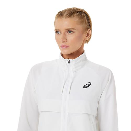 Asics Womens Match Jacket (Brilliant White)