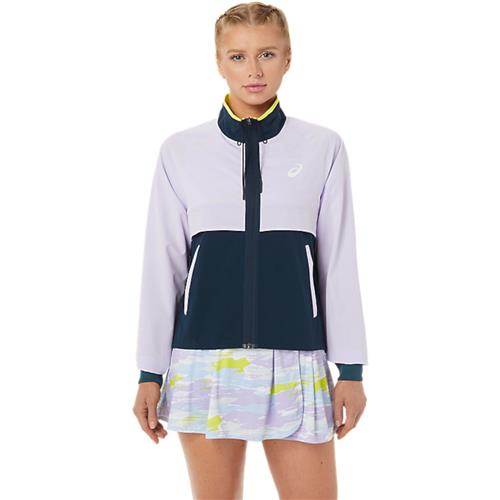 Asics Womens Match Jacket (Murasaki/French Blue)