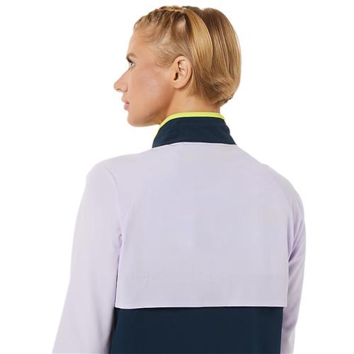 Asics Womens Match Jacket (Murasaki/French Blue)