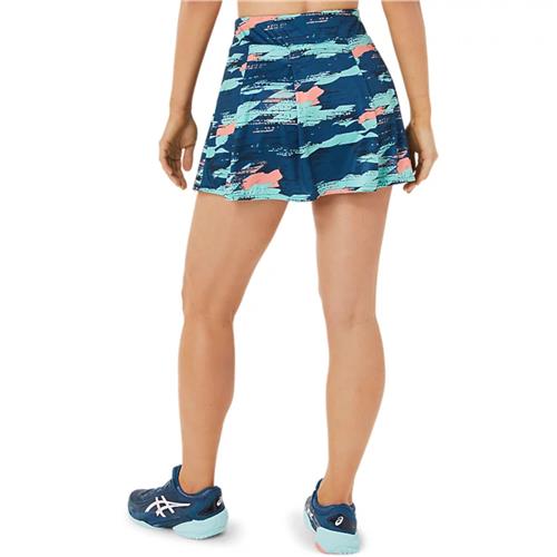 Asics Womens Match Graphic Skort (Light Indigo)