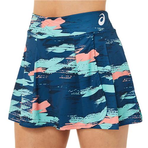 Asics Womens Match Graphic Skort (Light Indigo)