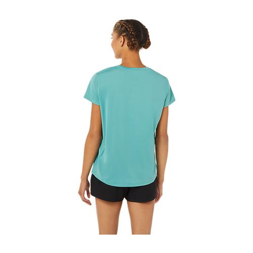 Asics Womens Silver Short Sleeved Top (Sage)
