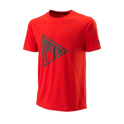 Wilson Mens Rush Pro Tech Tee (Red)