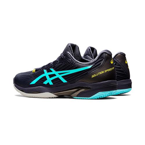Asics Solution Speed FF 2 Clay Mens Tennis Shoes (Indigo Fog/Ice Mint)