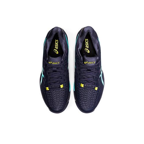 Asics Solution Speed FF 2 Clay Mens Tennis Shoes (Indigo Fog/Ice Mint)