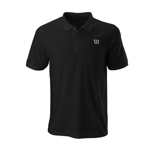 Wilson Men's Stripe Polo (Black)