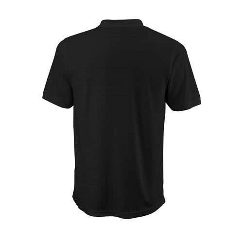 Wilson Men's Stripe Polo (Black)