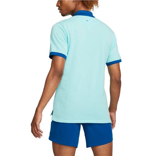 Nike Mens Polo Dri-Fit Rafa Slim (Copa/Court Blue)
