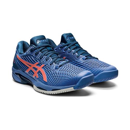 Asics Solution Speed FF2 Mens Tennis Shoes (Blue Harmony Guava)