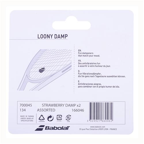 Babolat Loony Strawberry Damp Wimbledon X2 2022