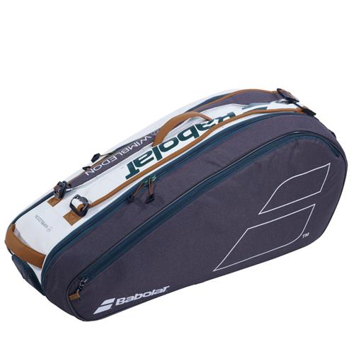 Babolat Pure Wimbledon 6 Racquet Bag (White/Grey)