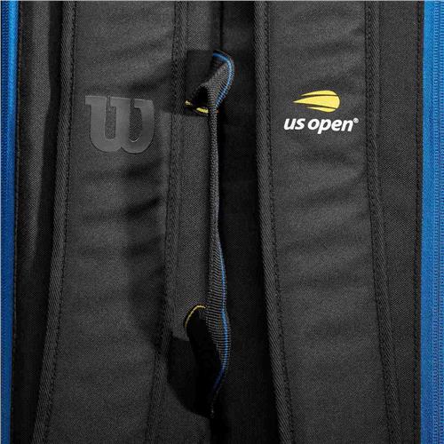 Wilson US Open 2022 Tour 12pk Racquet Bag (Black/Blue/Yellow)