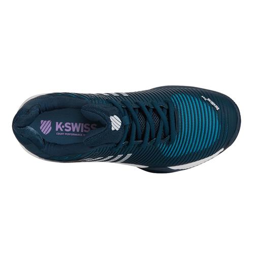 K-Swiss Hypercourt Express 2 HB Mens Shoe (Reflective Pond/Biscay Bay/White)