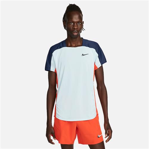Nike Court DriFit Advantage Slam Top NY ( GLACIER BLUE/MIDNIGHT NAVY/BLACK)