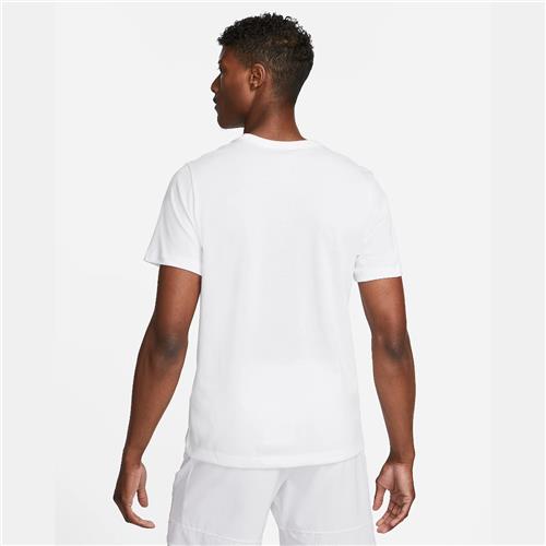 NIke Court RAFA Dri-Fit Tee (White)
