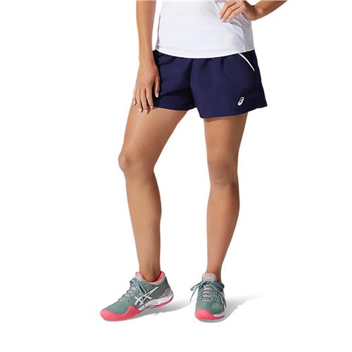 Asics Court Womens Short (Peacoat/Brilliant White)