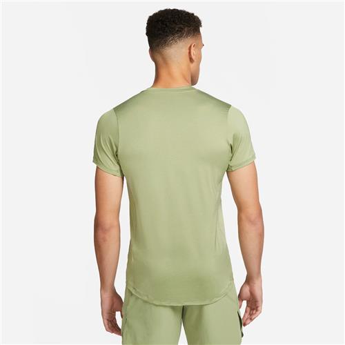 Nike Court DriFit Advantage Mens Tennis Top (Alligator/White)