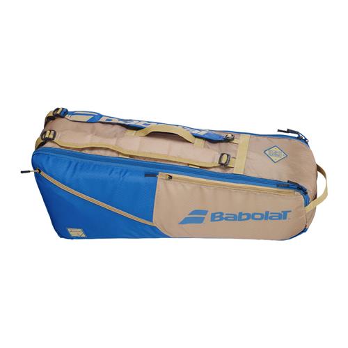 Babolat Evo 6 Pack Racquet Bag (Blue/Beige)